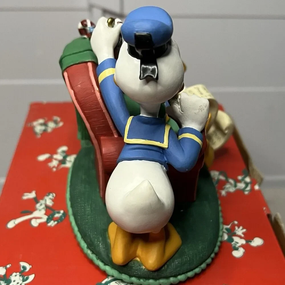 1995 Disney Store Vintage Donald Duck And Nephews Stocking Holder Christmas